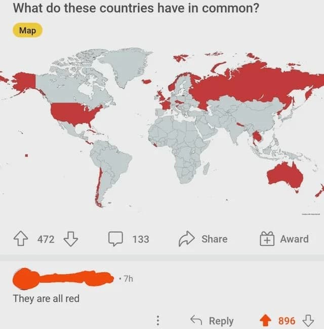 21. At least they’re not colorblind