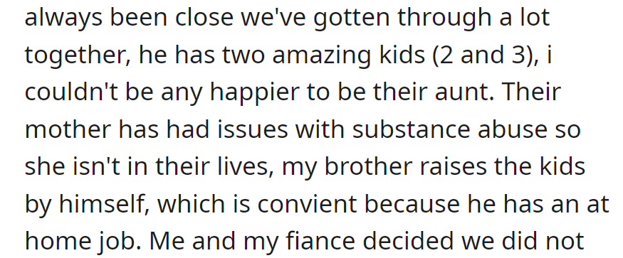Single dad (35) raises kids (2 and 3) due to mom's substance issues.