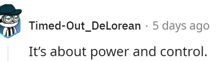 Could this be the reason?