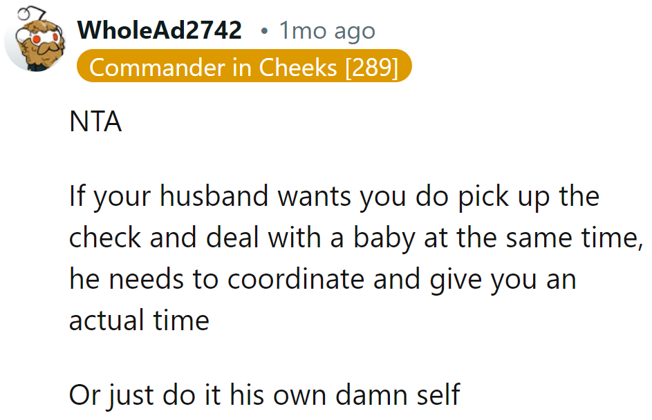 Pick up the check and babysit? Sounds like a job for Supermom!