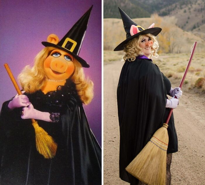 8. A Little Late, But Here's My Costume. Happy Halloween Everyone! Love, Miss Piggy