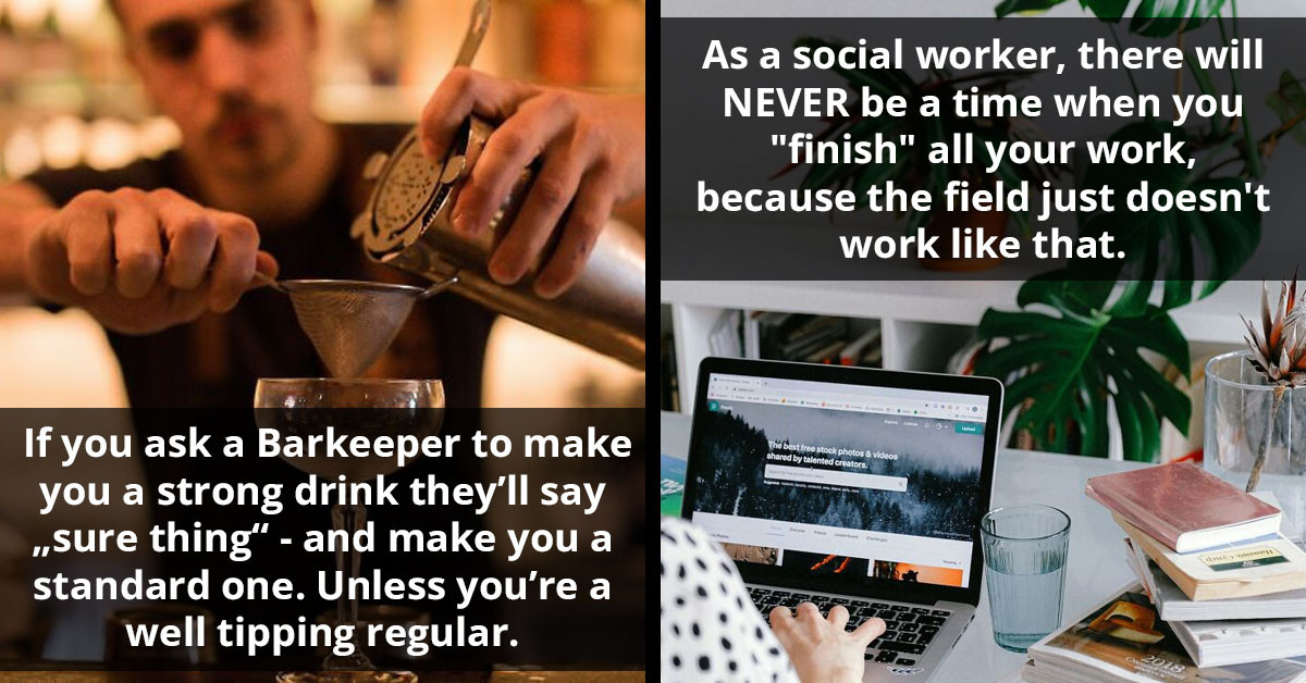 From Childcare Providers To Scientists To Auto Technicians, People Online Reveal 30 'Behind-the-Scenes' Work Secrets