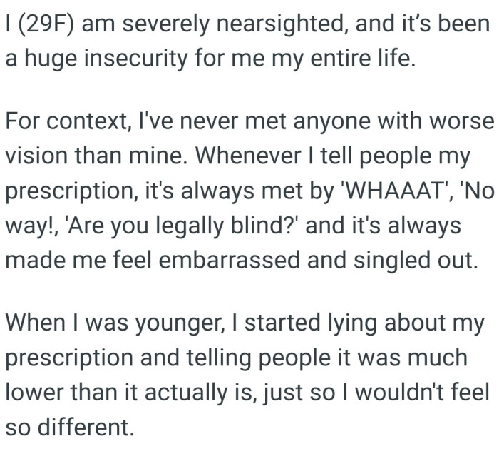 Here's the full story in the OP's own words