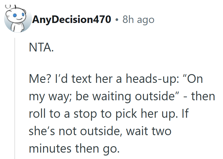 Sounds less like a carpool and more like a drive-by friendship policy.