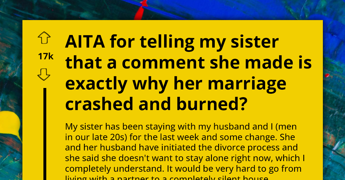 Woman Calls Out Sister For Sexualizing Her Gesture Of Massaging Husband's Feet, Says That Her Comments Are Exactly Why Her Marriage Got Ruined