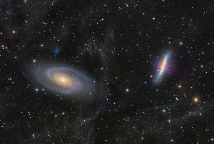 “Cosmic Neighbors: Beauty And The Beast” By Xinghan Yang