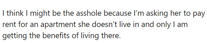 OP has offered the following explanation for why they think they might be the a-hole: