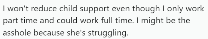 OP has offered the following explanation for why they think they might be the a-hole: