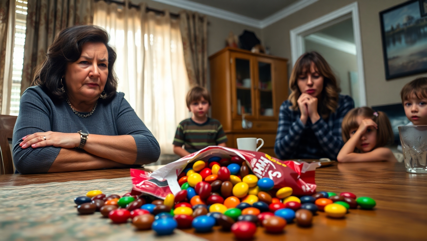 Family Drama Erupts Over M&M Incident: AITA for Demanding an Apology from MIL?