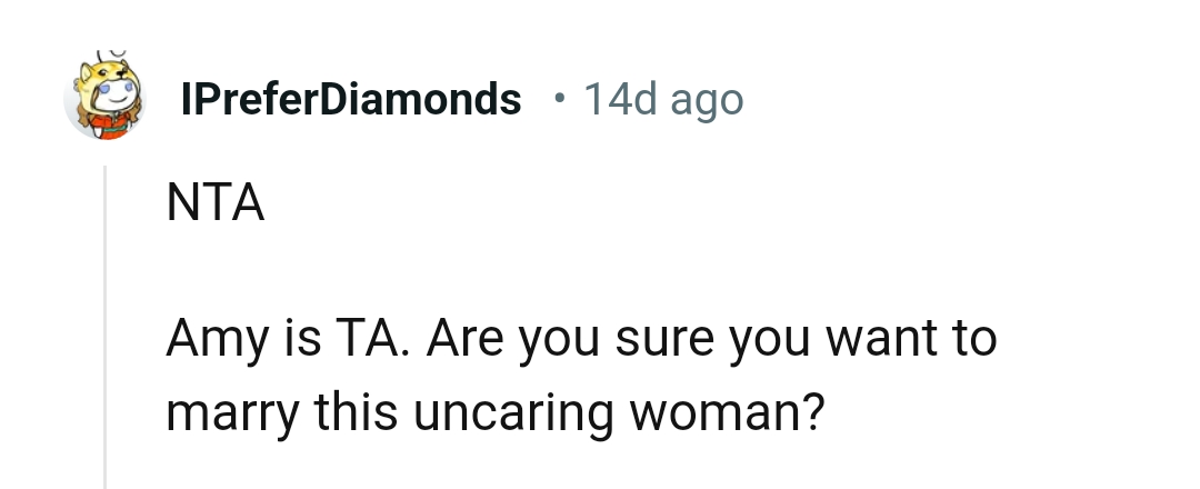 This Redditor just had to ask this question