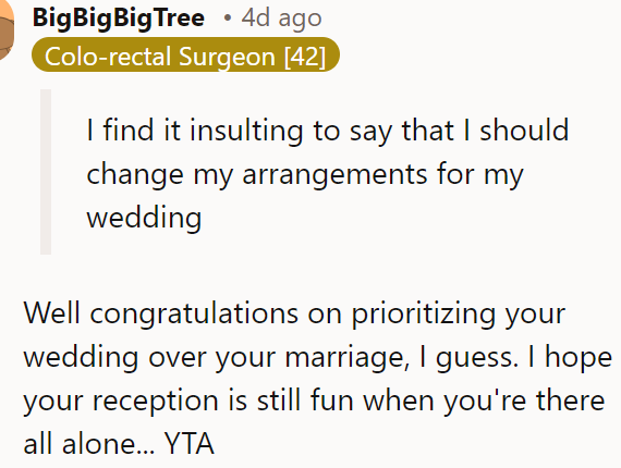 The OP's perspective is so wrong