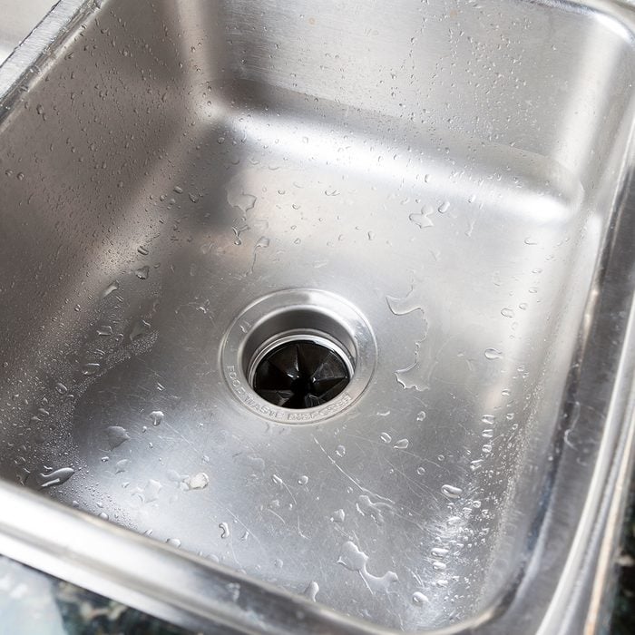 Clean your garbage disposal with ice