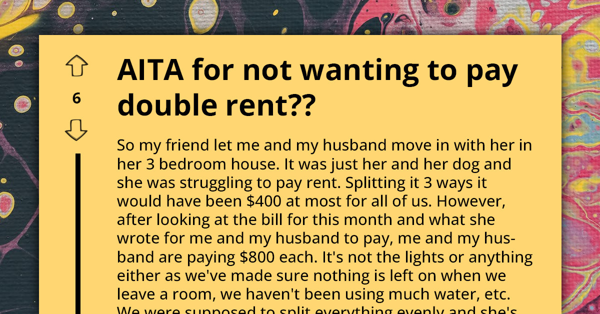 Woman Faces Challenges In Shared Housing - Uneven Rent, Unplanned Guests, And Financial Hardships