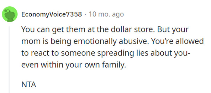 The dollar store option is a budget-friendly solution.