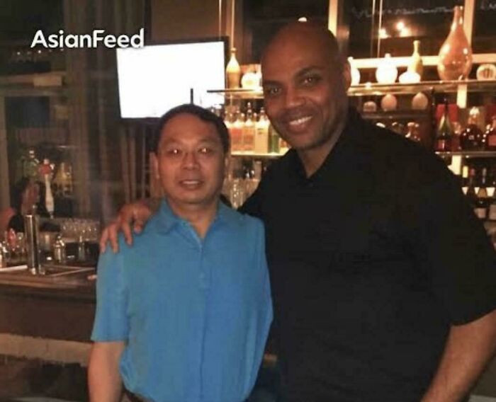 "A Chinese cat litter scientist told his daughter he was best friends with NBA legend Charles Barkley."