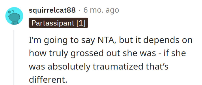 The real catch is measuring the gross-out factor.