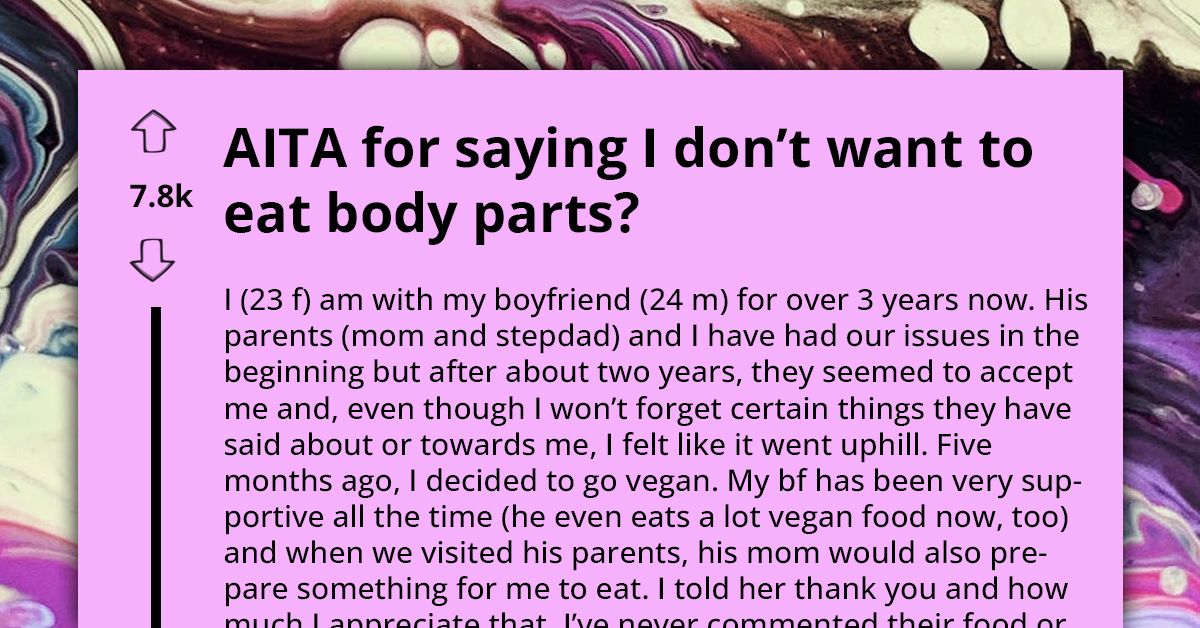 Chaos Erupts At Birthday Brunch As Vegan Lady Brands Meat Dishes As “Body Parts” In Front Of Her Boyfriend’s Meat-Loving Family