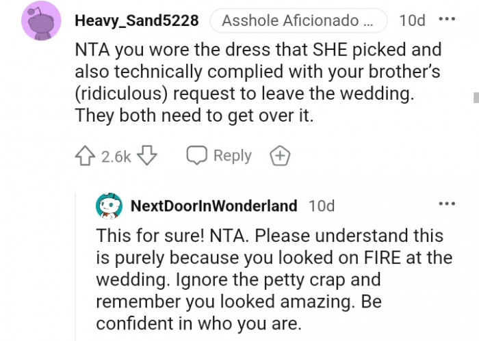 1. They both need to get over it