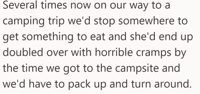 At this point, it’s not just her pain, it’s everyone’s plans getting cut short.