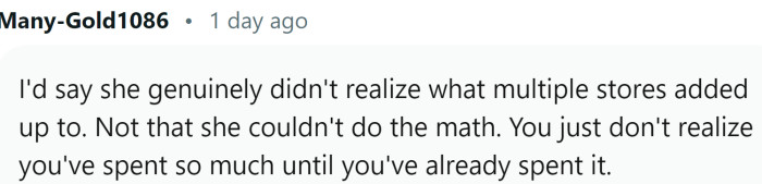 This Redditor is right