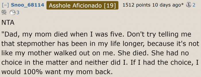 The things he needs to say in case a confrontation happens.