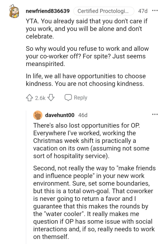 We all have opportunities to choose kindness in life