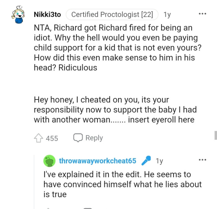 How did the whole thing even make sense to him?