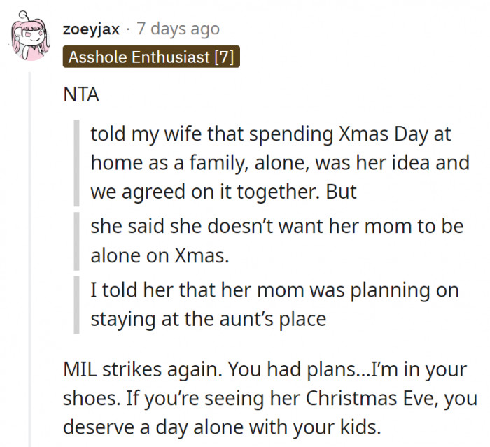 6. They deserve that family alone time with the kids.