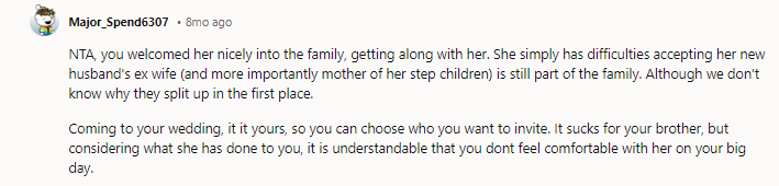 I assume Luana is coming to your wedding. It would be awful if Kate showed up and started drama.