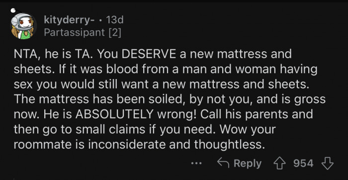 It's very inconsiderate and thoughtless to do that to someone.