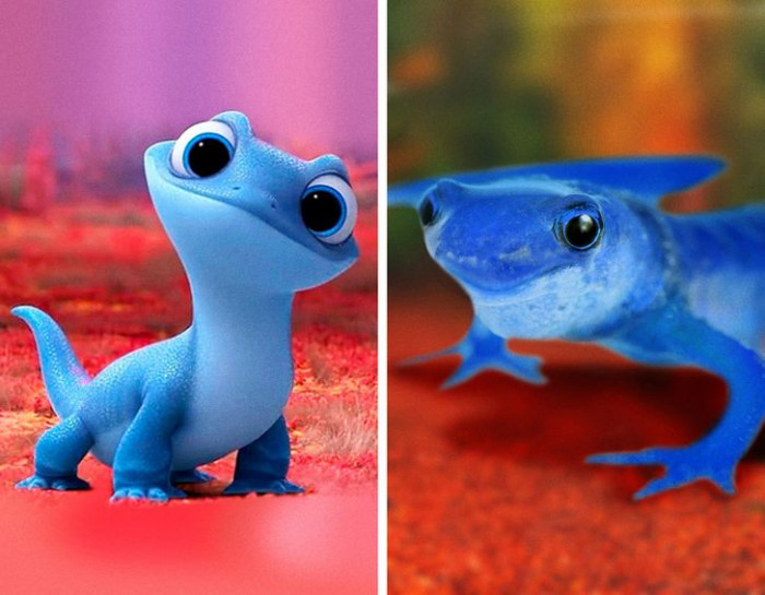 4. Here's what Bruni from Frozen 2 would look like if he were real.