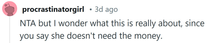 What is this really about?