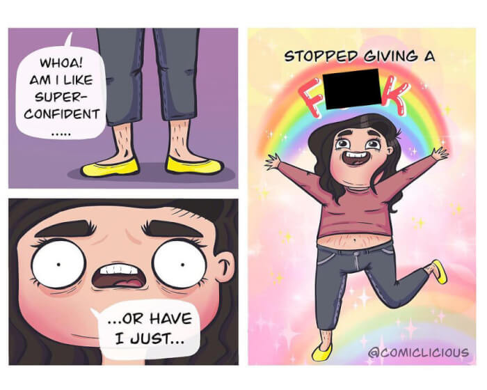 28. Stay happy and stop giving a fu*k