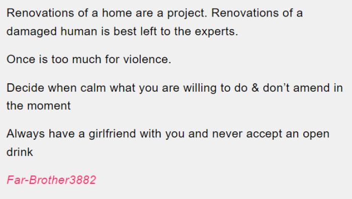 8. An Exhaustive List