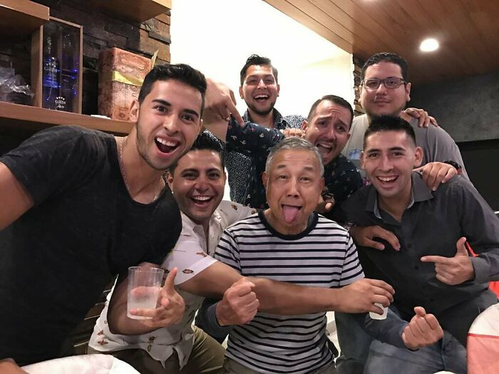 "When Your Japanese Father-In-Law Gets Adopted By Your Peruvian Familia"