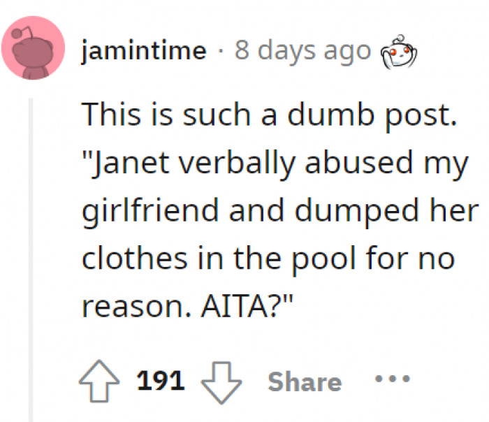 You go ask yourself, OP!