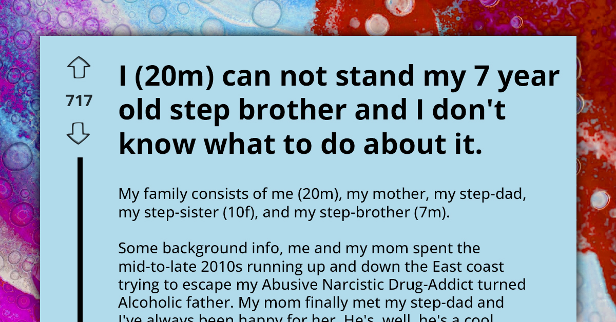 Young Man Struggles With Narcissistic Stepbrother While Parents Turn Blind Eye