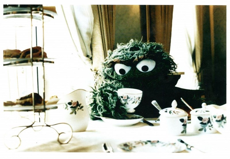 26. Having my cup of tea