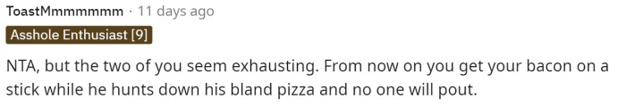 This person offered a bit of a solution because this situation was definitely unnecessary, and so were the hurt feelings.