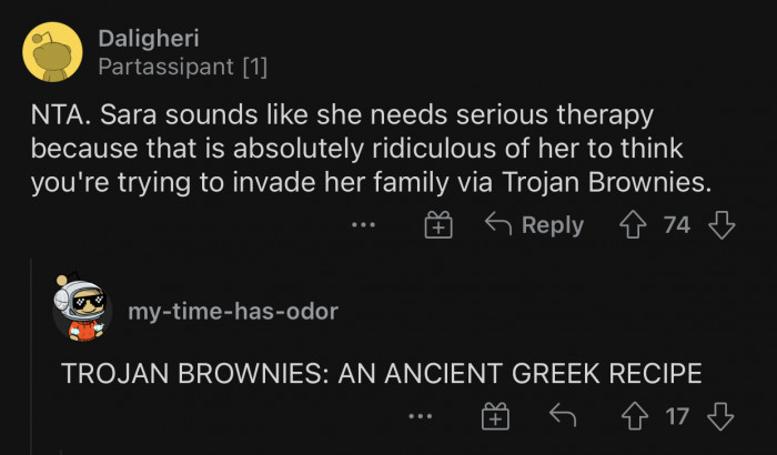 BEWARE OF THE TROJAN BROWNIES!