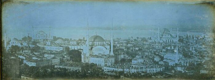 Istanbul, 1843. The Oldest Known Photograph Of The City, Then Called Constantinople