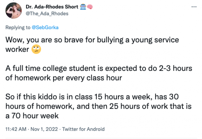 A lot of people expect their kids to do this, and many kids did it willingly with no complaints.