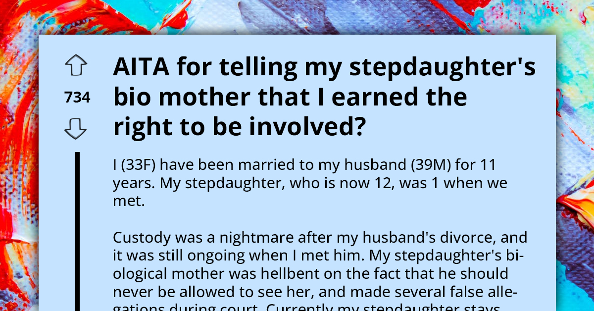 Stepmom Tells Bio Mom That She "Has The Right To Be Involved" In Decision Making For Her Daughter