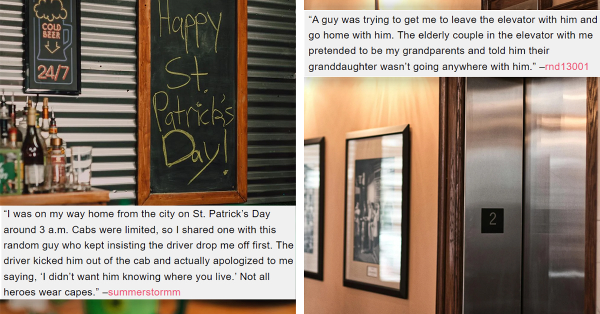 19 Heartwarming Tales Of Strangers Rescuing Others From Creepy Situations