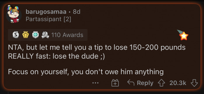 That's one of the most effective ways to rapidly lose 150-200 pounds.