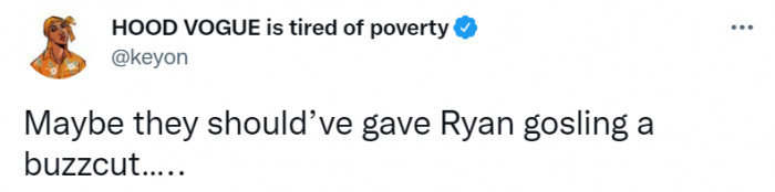 1. There has to be something to make him look better