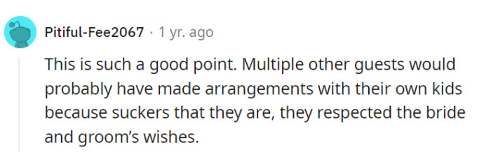 OP's RSVP rewrote the wedding rules, leaving the well-behaved guests looking like the understudies in the drama. A surprising twist in the guest list plot!