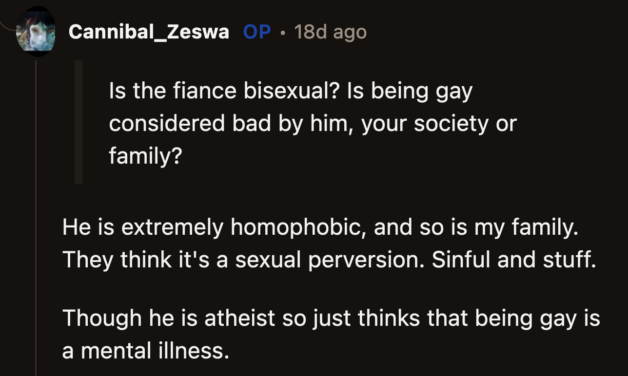 Is OP sure he wants these people in his life?