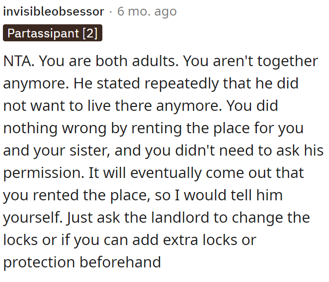 They are both adults...