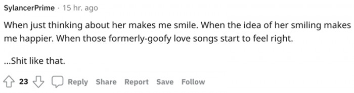 Ah, that smile. That damned smile.